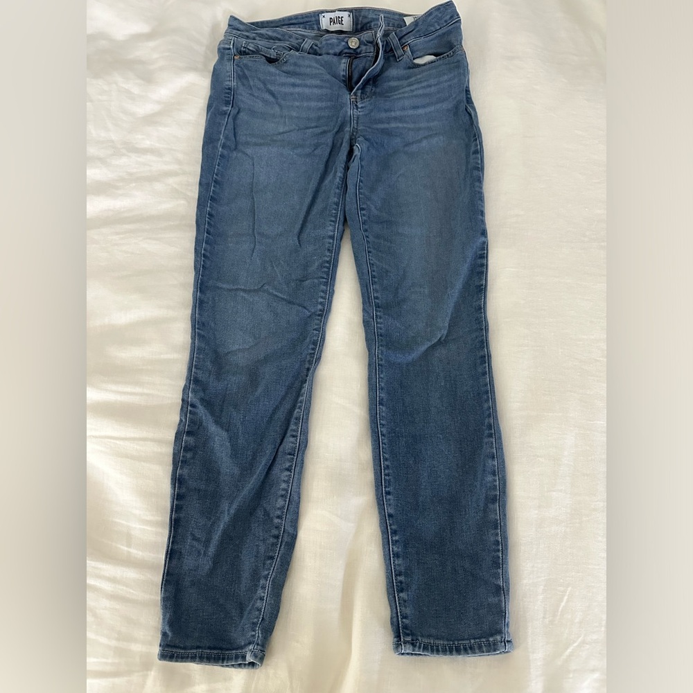 Paige verdugo crop jeans